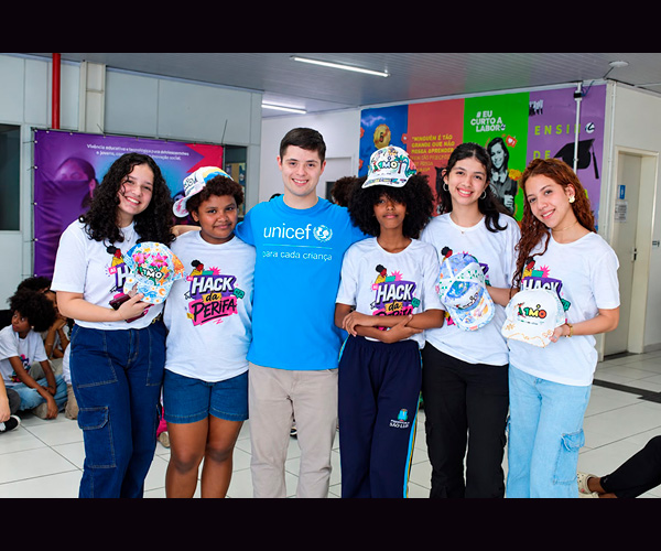 João Vitor de Paiva participa de encontro com adolescentes em projeto do UNICEF em São Luís